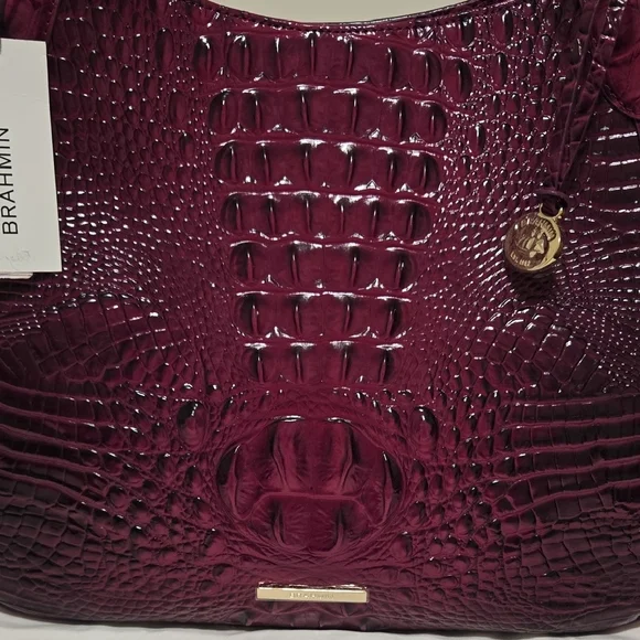 NWT Brahmin Aliza Tote in Sugar Plum Melbourne. HTF. RARE - Picture 6 of 16